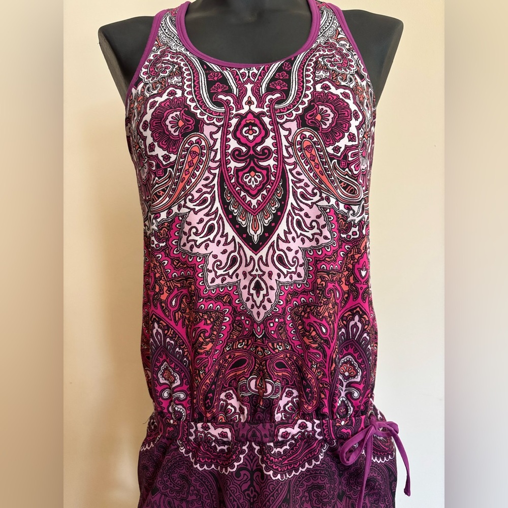 Size Small Athleta Purple/Pink Yoga Top 

Gently worn. Smoke free home